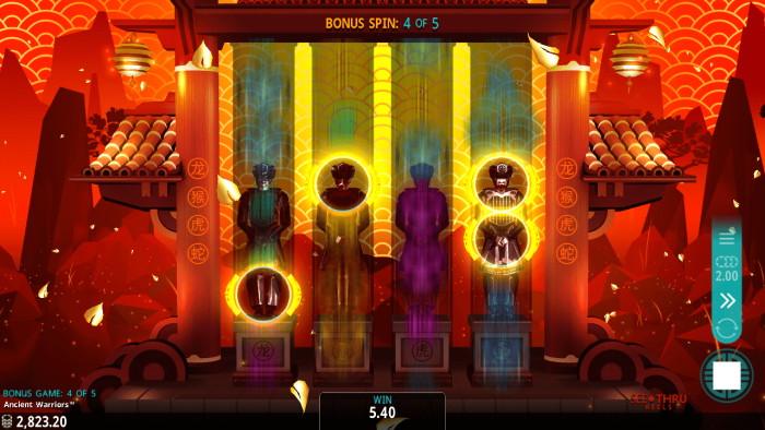 Ancient Warriors bonus spins