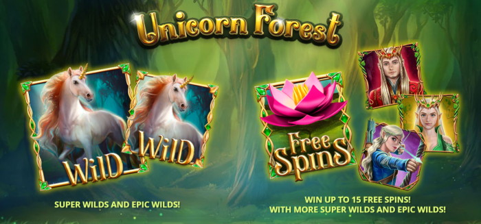 Unicorn Forest features
