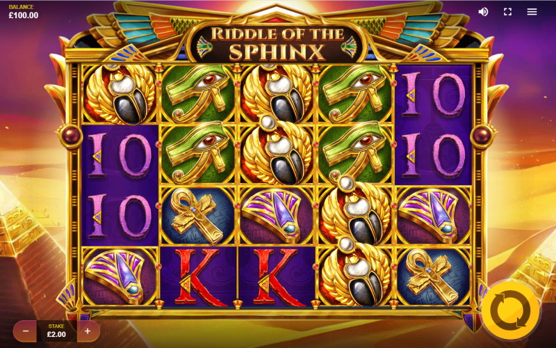 Riddle of the sphinx screengrab