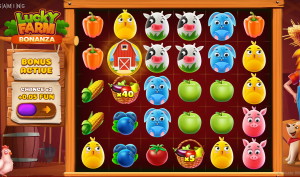 lucky farm free spins basket