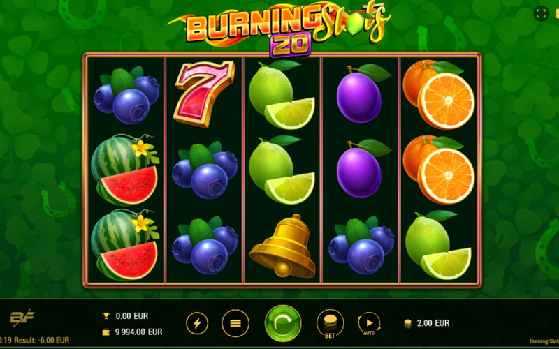 Burning Slots 20 screenshot