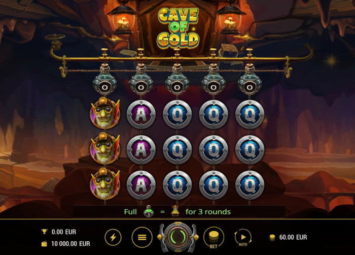 Cave of Gold Potion bottles