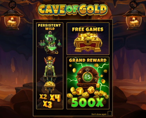 Cave of Gold features