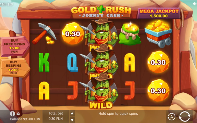 Gold Rush Johnny Cash screengrab