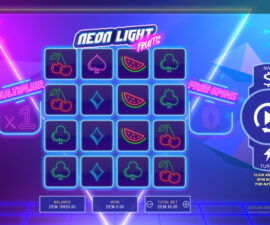 Neon Light Fruits screengrab