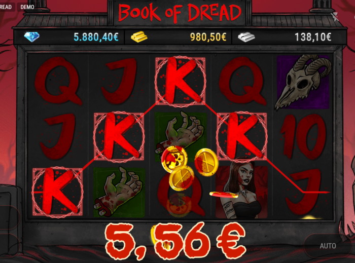 Book of Dread win