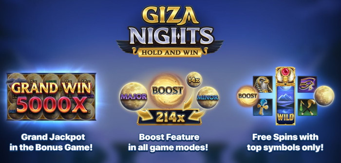 Giza Nights games features