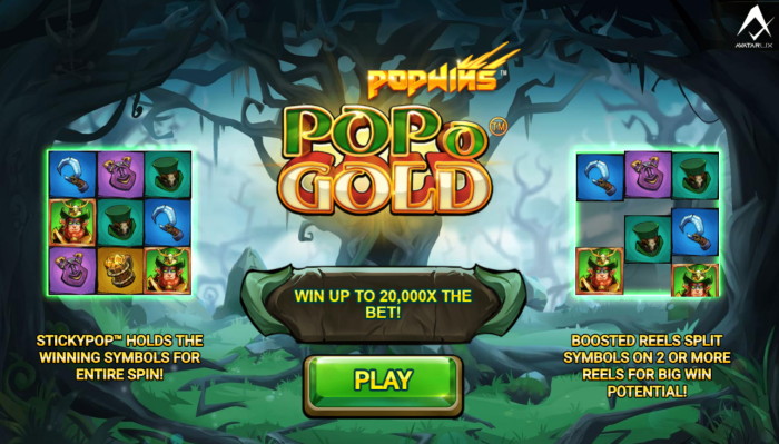 Pop O Gold front page features