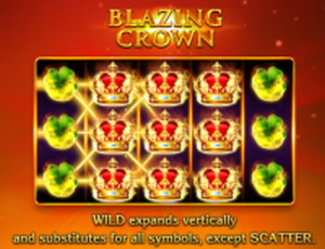 Blazing Crown wild symbol