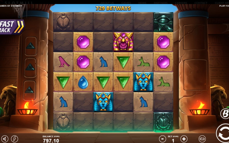 Sands of Eternity game play screen shot