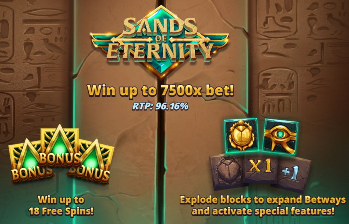 Sands of Eternity slot information