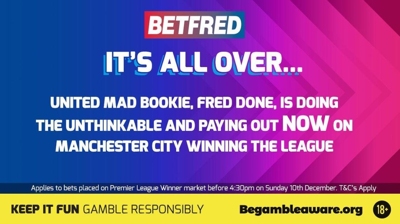 betfred early payout