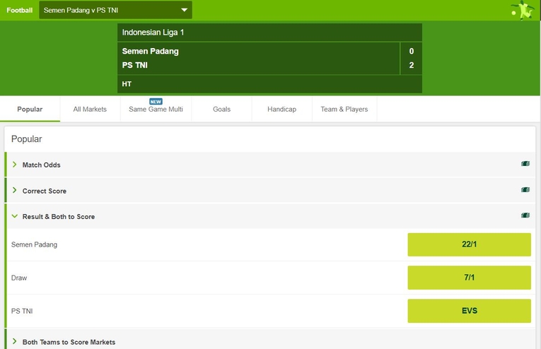 paddy power in play interface