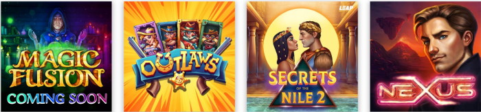 Leap Gaming games examples