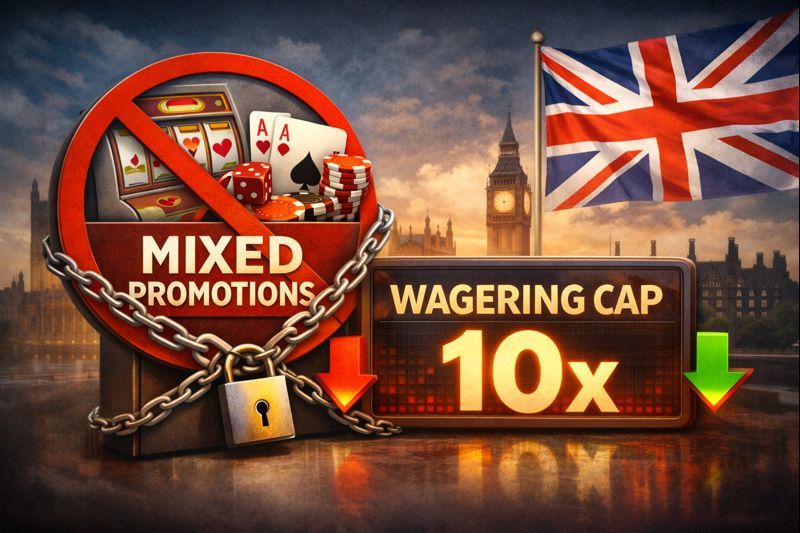 new gambling rules for bonuses ban on mixed promotions and 10x wagering cap