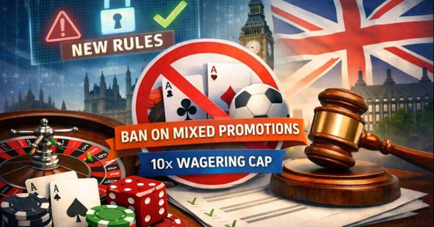 new gambling rules for bonuses ban on mixed promotions and 10x wagering cap