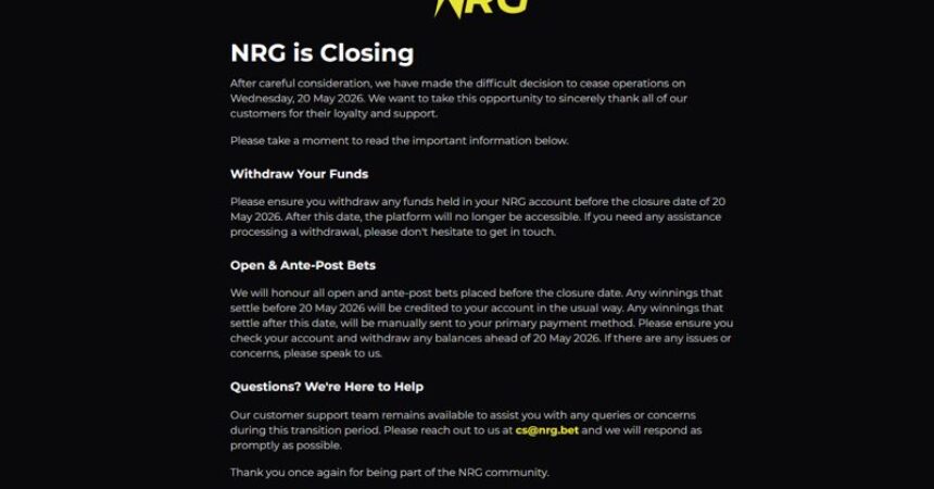 nrg closing down